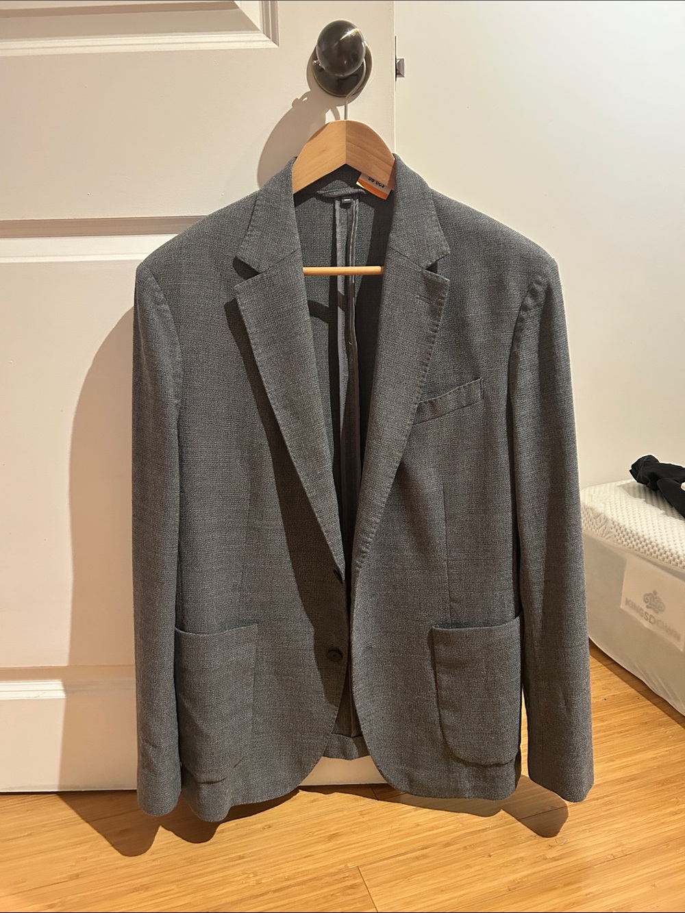 Bonobos Gray Knit Sport Coat - Tailored Casual Blazer
